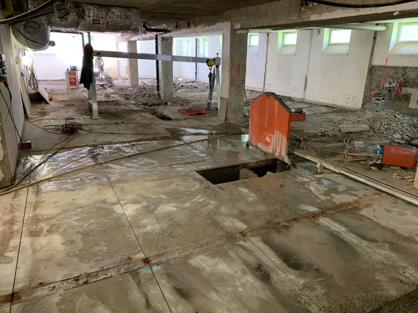 betongsågning