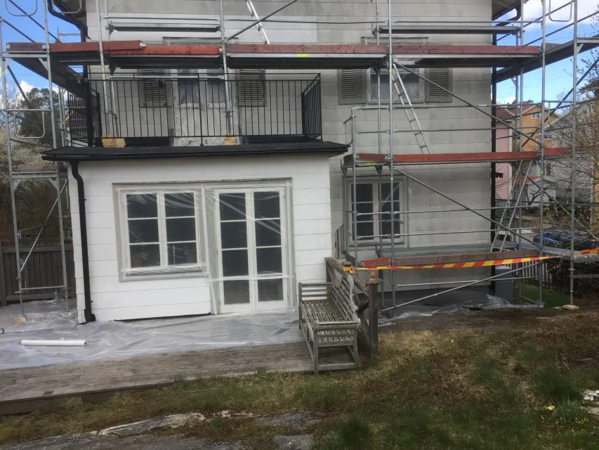 Säkerheten är viktig vid asbestsanering