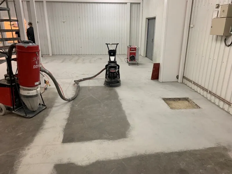 Betonggolv slipning