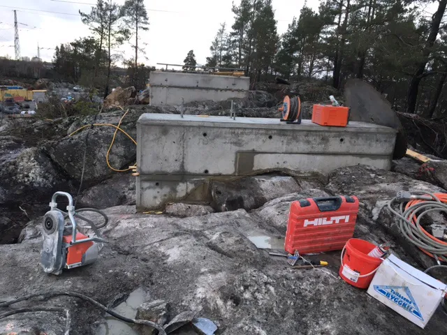 betongsågning av betongelement