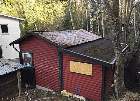 Rivning och sanering