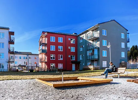 lägenhetshus