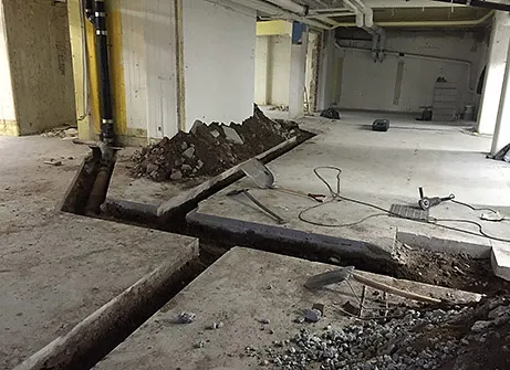 Sågning betonggolv