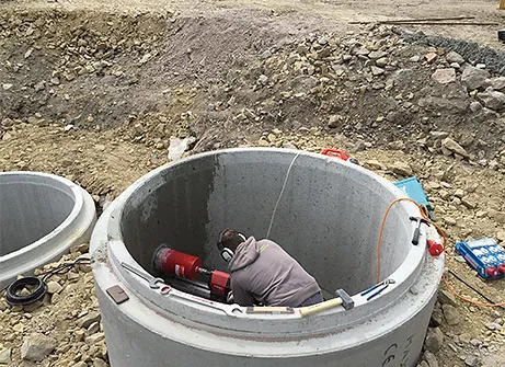 Betonghåltagning
