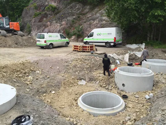 Miramix utför betonghåltagning