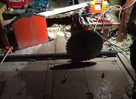 Betongsågning