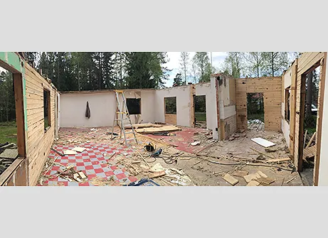 Rivning av hus