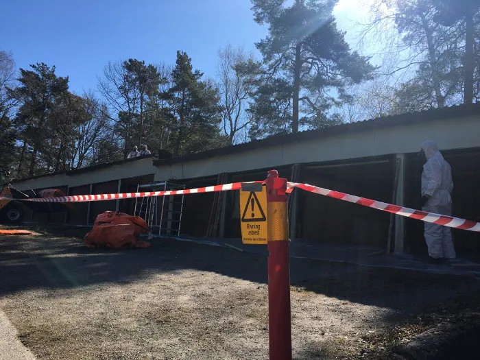 rivning av eternit