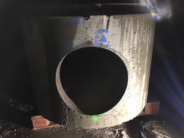 betonghål